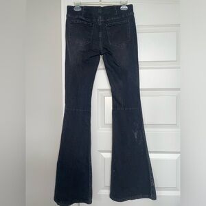 Free People Pull on Flare Jeans